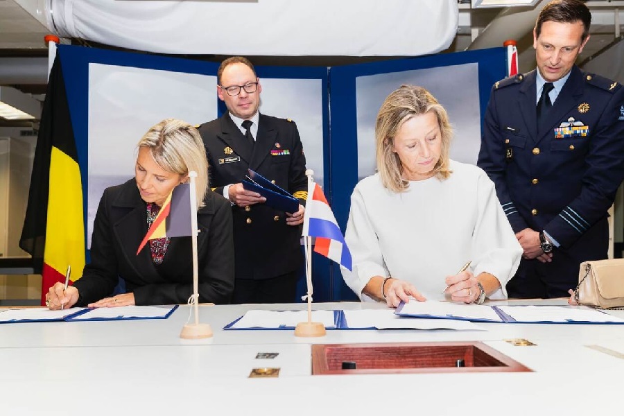 The Ministry of Defence of the Netherlands will order four anti-submarine frigates, two each for the Belgian Marinecomponent and the Dutch Koninklijke Marine. On June 22, Defense Minister Kajsa Ollongren and her Belgian counterpart Ludivine Dedonder signed a new MoU (Memorandum of Understanding) for their purchase.