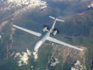 Leonardo will be developing the mission system for Eurodrone, the MALE-class (Medium Altitude Long Endurance) remotely piloted aircraft set to strengthen Europe's strategic defence autonomy with high-performance independent operational systems. The aircraft's Airborne Mission System (AMS) incorporates a suite of advanced sensors, including radar and the Multi Purpose Mission Computer (MPMC). Within the programme, worth a total of 7 billion euro, Leonardo is playing a key role through an industrial workshare regarding the on-board electronics and aerostructures component, which in addition to the AMS also includes the Airborne Electrical & Environmental Control System, the Airborne Armament System and the design and production of the aircraft's entire wing structure.