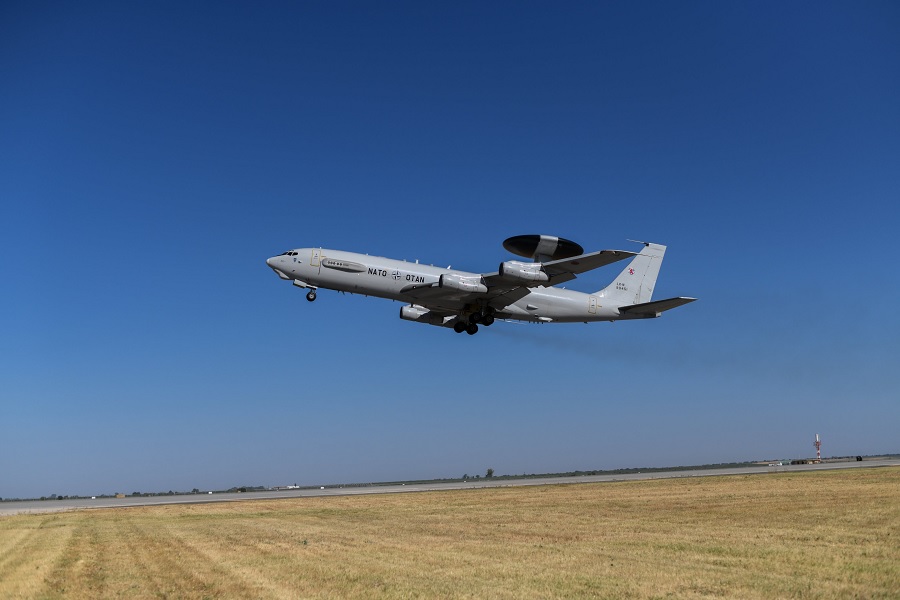 NATO AWACS surveillance flights are contributing to the protection of the European Political Community Summit in Moldova. Flying over allied airspace, NATO AWACS is guarding the skies over the summit venue from May 31st to June 2nd.