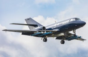 The NATO Support and Procurement Agency (NSPA) awarded a 3-year contract to Draken to provide Aviation Support for Electronic Warfare (EW) to the Spanish Navy. This contract will enable Spanish Navy personnel to train for multi-domain missions by conducting tests on the Draken highly modified Dassault Falcon 20 aircraft, able to simulate current and evolving threats.