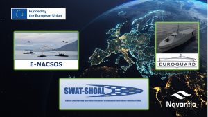 The European Commission has announced the results of the research and development projects corresponding to the European Defence Fund (EDF) 2022, three of them with Navantia's participation: SWAT-SHOAL, E-NACSOS and EUROGUARD. In this way, the company strengthens its position in the main areas of technological development such as collaborative naval operations, autonomous navigation and combined missions with swarms of underwater and surface drones.