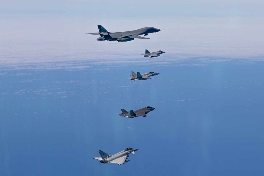 On June 26, Royal Air Force (RAF) Typhoons in Estonia participating in NATO’s Baltic Air Policing mission, forward deployed to Norway to take part in exercises Tempest Strike and Tower Guardian with Allied air forces.