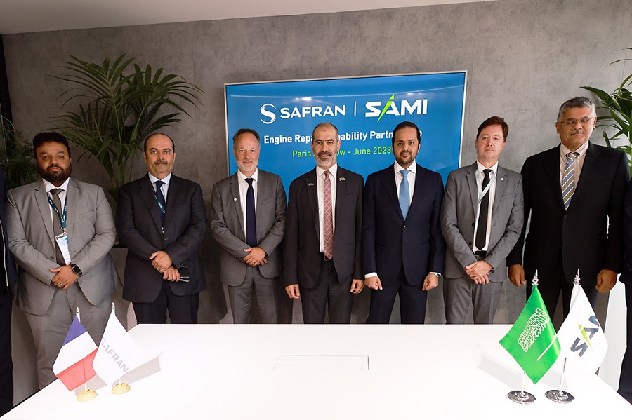 SAMI (Saudi Arabia Military Industries) signed an agreement with Safran Helicopter Engines for engine maintenance and repair.