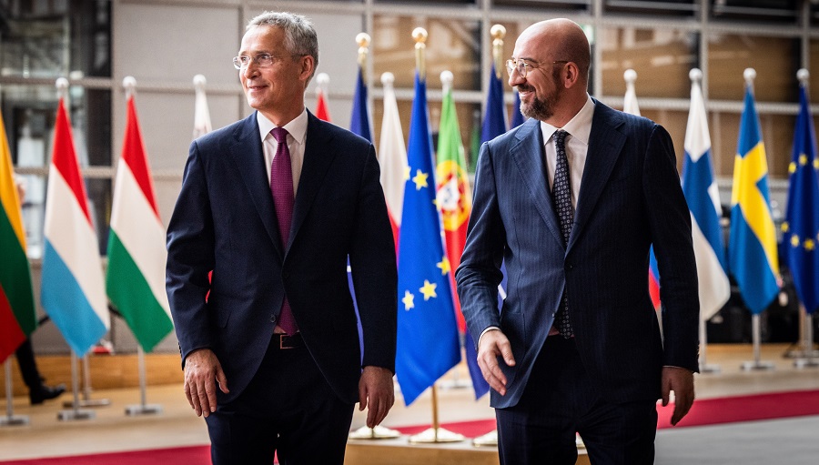 On June 29, before the meeting of European Council, NATO Secretary General Jens Stoltenberg praised the partnership between NATO and the European Union, which has reached unprecedented levels. He described it as key for continued support to Ukraine and in responding to other critical challenges.