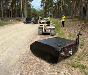 In the last days of June, a new unmanned ground vehicle (UGV), the Gereon Robotic Carrier System (Gereon RCS), was presented for the first time in Estonia. The disclosure of the vehicle to the public also became an opportunity to demonstrate its potential and capabilities during the tests of autonomous ground systems, in which 10 other UGVs took part.