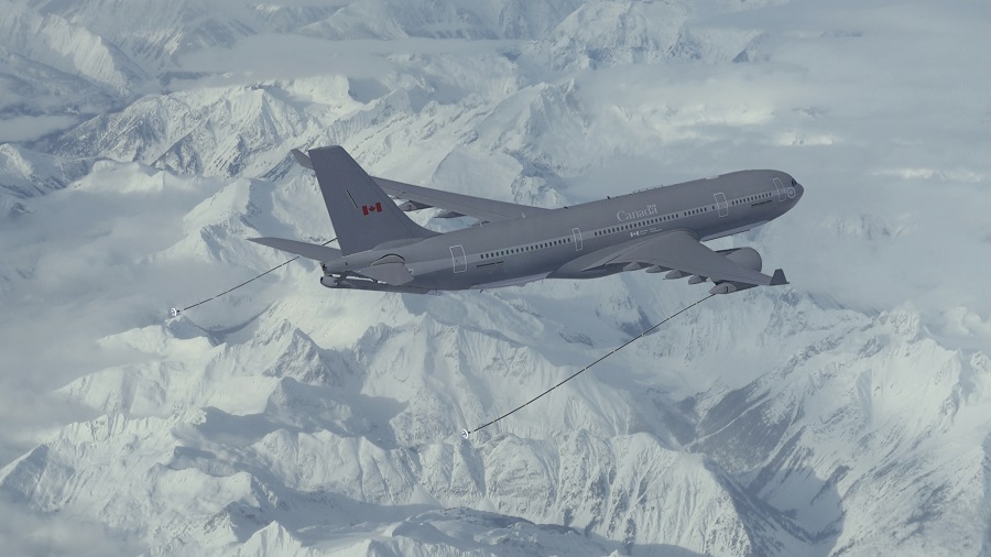 The Government of Canada has awarded Airbus Defence and Space with a contract for four newly-built Airbus A330 Multi Role Tanker Transport aircraft (MRTT) and for the conversion of five used A330-200s in a quest to strengthen Canada’s continental defence capabilities. The current contract has an order value of approximately CAD $3 billion or 2.1€ billion (excluding taxes).