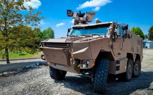Nexter (a KNDS company) Arquus and Thales have presented the 500th Griffon (VBMR) multirole armoured vehicle and the 50th Jaguar (EBRC) armoured reconnaissance and fighting vehicle to the French defence procurement agency (DGA).