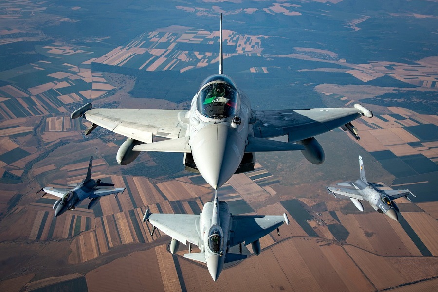 Four Italian Air Force Eurofighters have been deployed to Mihail Kogalniceanu Air Base since December 2022, providing NATO enhanced Air Policing alongside the Romanian Air Force showcasing Alliance solidarity and cohesion. 