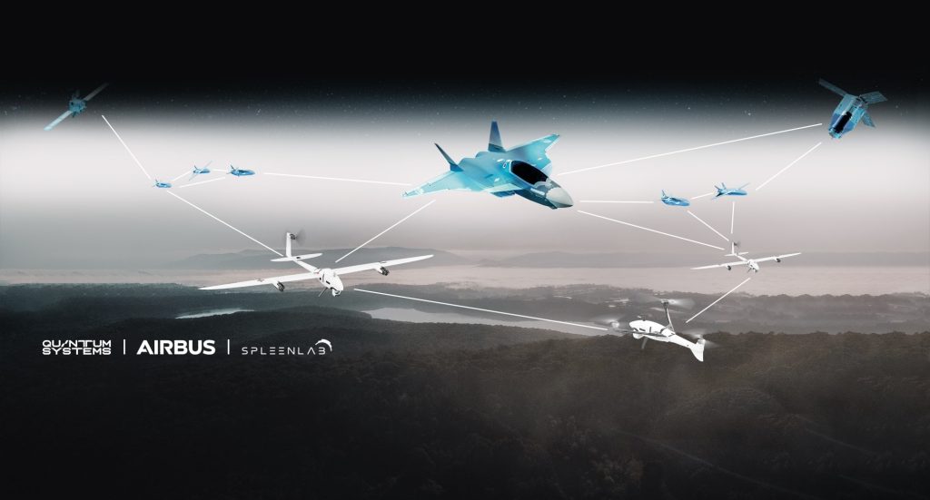 The Planning Office of the German Armed Forces has awarded Airbus Defence and Space GmbH, Quantum-Systems GmbH and Spleenlab GmbH with a research endeavor to demonstrate and analyze the AI building blocks required for swarms of tactical UAS in a real-world scenario. The project, titled KITU 2 (Künstliche Intelligenz für taktische UAS; Artificial Intelligence for tactical UAS), is funded by the German Ministry of Defence. The focus of the study is on the effectiveness of tactical UAS. The partnership enables each company to leverage and bring in its key strengths.