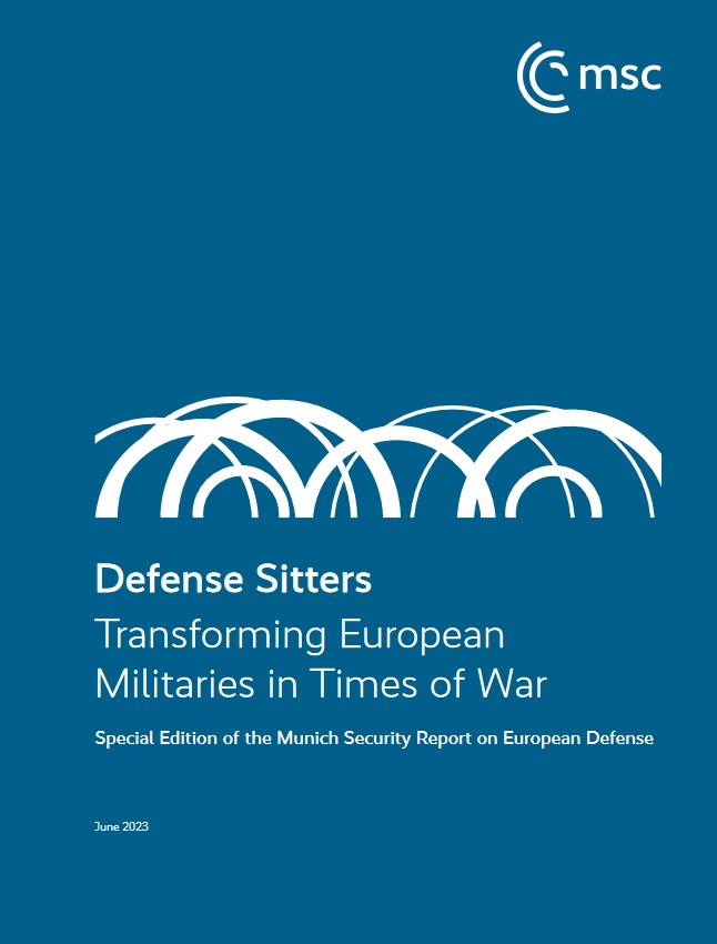 This Special Edition of the Munich Security Report on European Defense shows how Europeans can come off the fence to equip themselves for a deteriorated security environment, support Ukraine over the long term, and strengthen the European pillar in NATO. 