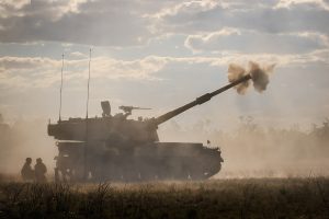 South Korean self-propelled howitzers made their Australian debut at Exercise Talisman Sabre, ahead of the planned construction of the Australian-variant of K9 Thunder (AS9 Huntsman) in Victoria late next year.