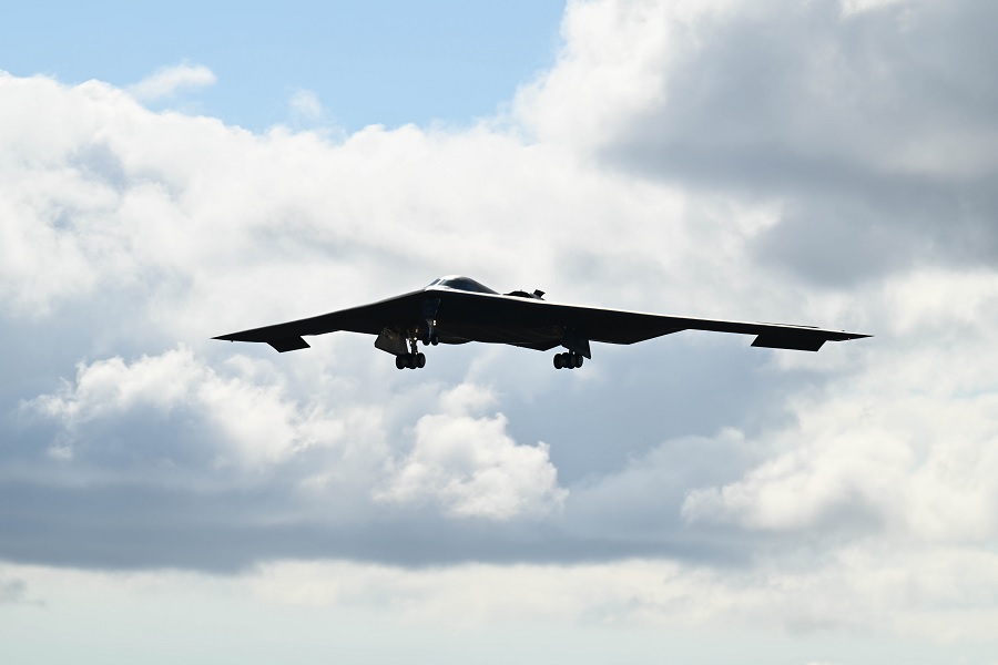 A United States Air Force B-2 Spirit stealth bombers arrived in Keflavik, Iceland, to participate in a Bomber Task Force Europe operation with NATO Allies on August 13. Bomber Task Force provide U.S. and NATO leaders with strategic options to assure, deter and defend against adversary aggression against the Alliance, throughout Europe, and across the globe.