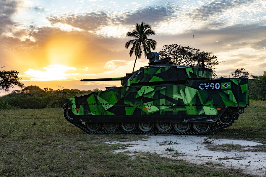 The CV90 infantry fighting vehicle (IFV), manufactured by BAE Systems Hägglunds, is currently undergoing testing by the Brazilian armed forces. The company has shared a brief video on social media showcasing the progress of these tests.