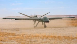 On August 1, 2023, General Atomics Aeronautical Systems, Inc. (GA-ASI) completed multiple successful takeoffs and landings with its Mojave Unmanned Aircraft System (UAS) on a dirt strip near El Mirage, Calif.