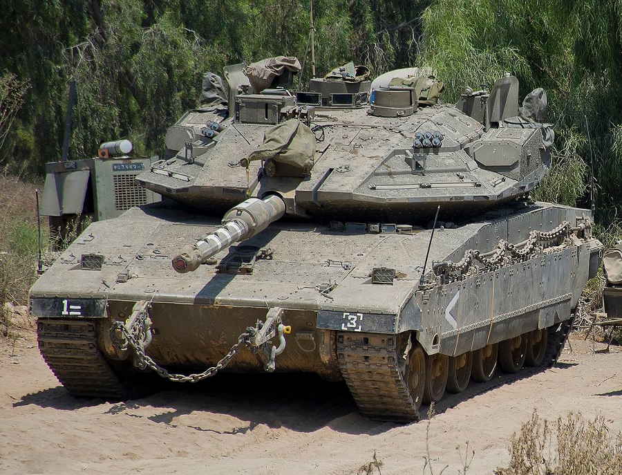 Special Israeli-developed loitering weapon systems will be one of the new weapon systems carried by the upgraded version of the Israeli-made Merkava 4 main battle tank (MBT).
