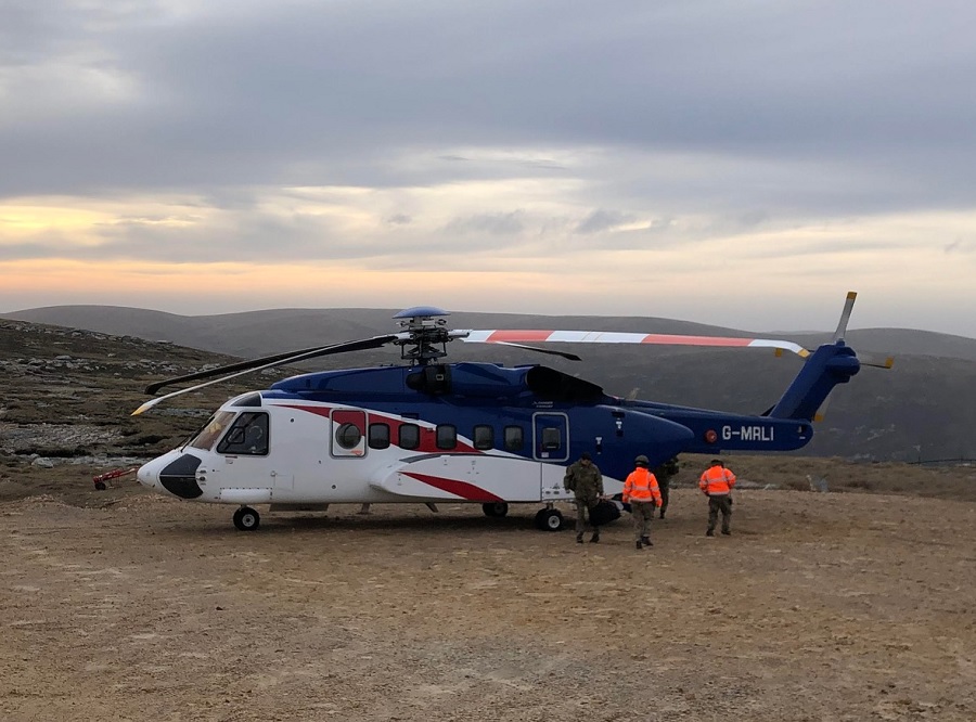 Two new Sikorsky S-92A helicopters have been delivered to Mount Pleasant Complex (MPC), the headquarters of British Forces South Atlantic Islands (BFSAI).