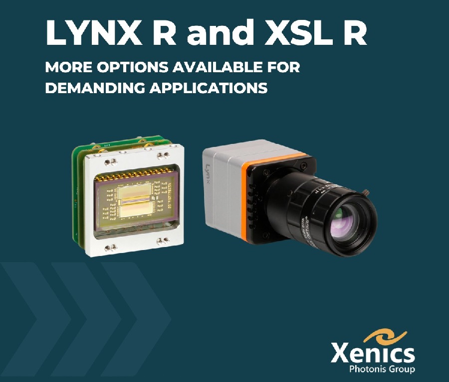 Recently in May this year, Xenics expanded its linear short-wave infrared (SWIR) camera portfolio with the launch of Lynx R and XSL R series. Now, Xenics introduces more options (2048 rectangular pixels) for Lynx R and XSL series.