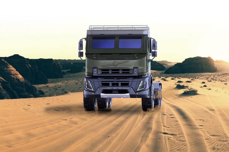 Global armour manufacturer, NP Aerospace, has been awarded a new development contract by Volvo Defense for the design, manufacture, and supply of composite armoured cabs for militarised versions of their Volvo FMX Series trucks.