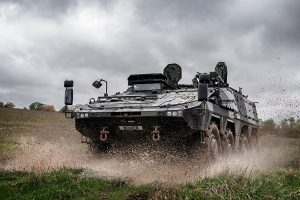 A multi-million-pound subcontract has been awarded to Huber+Suhner, to supply radio frequency and low frequency cable harnesses for the British Army’s Boxer MIV Programme.