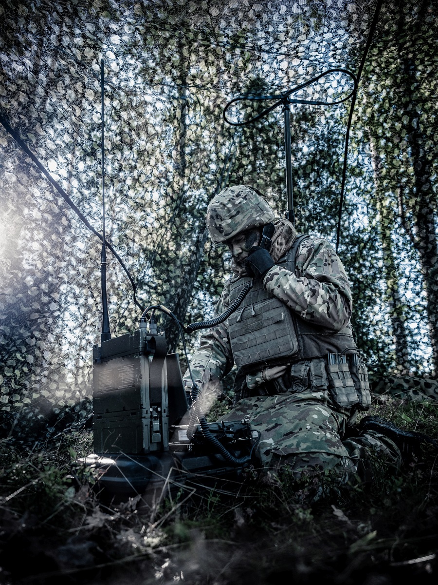Saab announces a new feature for its Barracuda Ultra-lightweight Camouflage Screen (ULCAS) giving armed forces the possibility to combine protection from the enemy with the possibility to communicate with friendly forces.