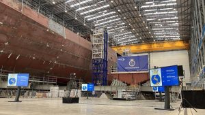 Babcock continues its successful delivery of the Royal Navy Type 31 frigates, with the laying of the keel for HMS Active, the second of the five-ship Inspiration class programme.