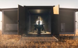 UMS SKELDAR and Marshall Land Systems have jointly developed an expandable container solution to support the rapid deployment and operation of rotary uncrewed aircraft.