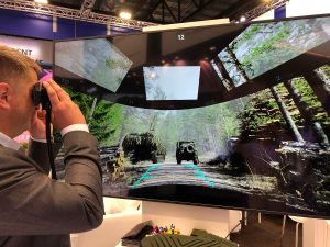 The Estonian-Croatian defence industry start-up Vegvisir presented the first ready-made products of its Mixed-Reality based situational awareness system at the DSEI 2023 in London. Two Vegvisir solutions are being showcased at the exhibition – Vegvisir Core is integrated on Patria AMV XP 8x8 and the Vegvisir Remote for unmanned platforms is presented on Milrem Robotics Type-X RCV.