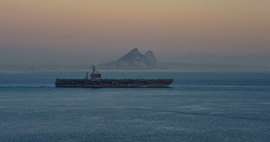 The Dwight D. Eisenhower Carrier Strike Group (IKECSG) transited the Strait of Gibraltar on October 28. As a part of the U.S. Navy’s globally-deployed forces, IKECSG will join the Gerald R. Ford Carrier Strike Group in support of the defense of Israel and to deter aggression throughout the region.