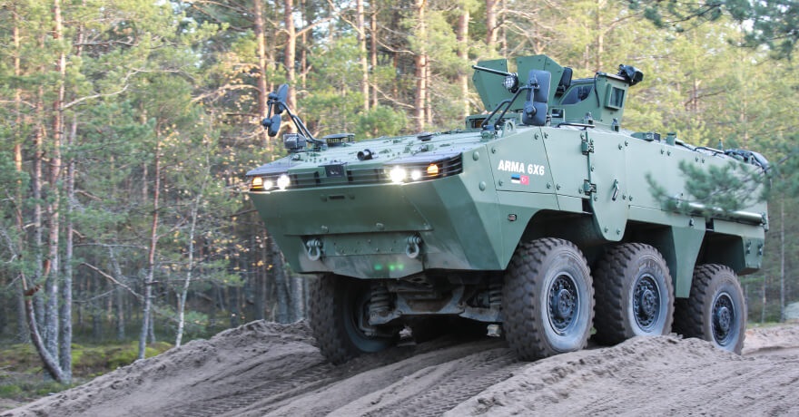 The Estonian Centre for Defence Investment (ECDI) has awarded Otokar, the global land systems manufacturer of Türkiye, a contract for the supply of Arma6x6 Armored Personnel Carriers, at a value of around EUR 130 million including maintenance equipment and training services, where the deliveries are planned to be initiated in the second half of 2024 and completed by 2025. The agreement was signed between Magnus Valdemar Saar, ECDI (Estonian Centre for Defence Investments) Director General and Sedef Vehbi, Otokar Military Cluster Head on October 18th, 2023 in Estonia.