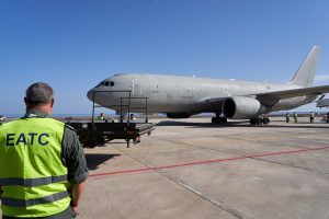 The 9th European Air Refueling Training (EART 23) takes place in Spain from October 16 to 27 2023 in Spain. Led by the European Air Transport Command (EATC), it is hosted by the Spanish Air Force at Lanzarote Air Base in the Canary Islands.