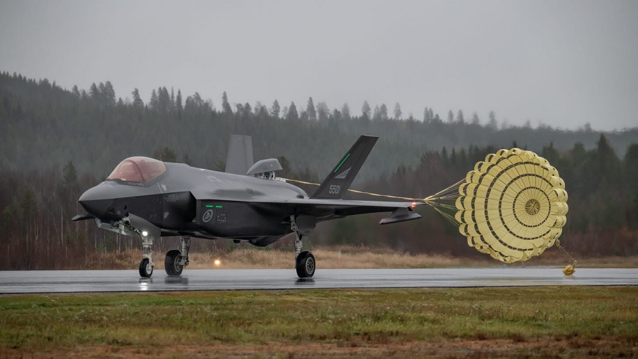 On October 11, for the very first time, Norwegian F 35 fighter aircraft landed in Sweden. The aircraft landed on the Vidsel base in Norrbotten, as part of the Cross Border Training agreement between the Nordic countries.