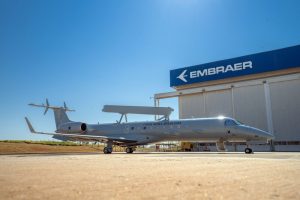 Embraer has delivered to the Brazilian Air Force (FAB) its fifth EMB 145 AEW&C aircraft, upgraded and designated as E-99M in the FAB. The aircraft has been updated to perform Airborne Early Warning and Control (AEW&C) functions, as well as participate in intelligence, surveillance, and airborne reconnaissance missions.