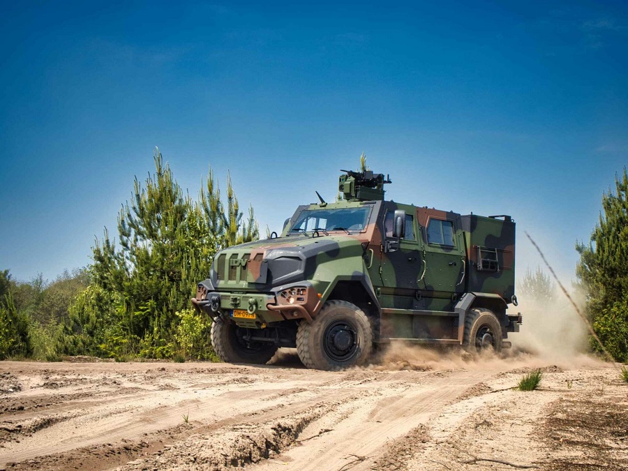 IDV delivers the first MTV “12kN” vehicle to the Dutch Armed Forces