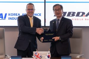 MBDA and Korean Aerospace Industries (KAI) have signed an agreement to deepen cooperation. The agreement will see the companies explore new opportunities for the integration of new MBDA weapons onto KAI platforms and the export of both together via a joint marketing approach.