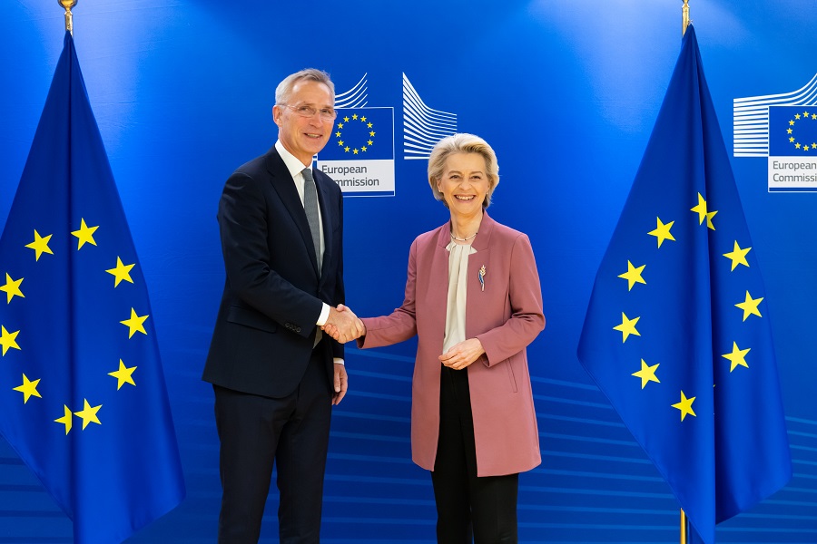 NATO and the European Union (EU) are strong partners since the early 2000s. The two organisations share the same values and challenges, and have complementary roles in supporting international peace and security.