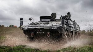 The first two UK Boxer prototypes have arrived in the UK ahead of joint army-industry trials. Boxer is the British Army’s new state-of-the-art armoured fighting vehicle.
