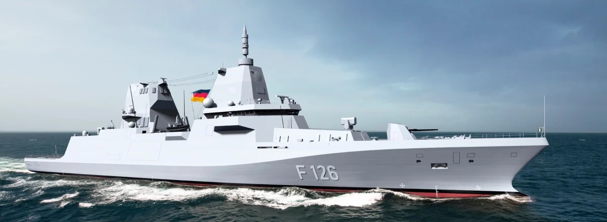 The prestigious F126 project reached a major milestone: the cutting of the first steel for the new multi-purpose frigates for the German Navy. Main contractor Damen Naval and project partner NVL Group invited more than 200 guests to attend the official and festive ceremony at the Peene shipyard in Wolgast, Germany. The cutting of the first steel marks the official start of the project's construction phase.