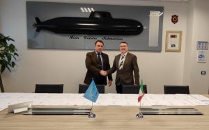 The U212 NFS (Near Future Submarine) programme has taken a significant step forward with the signing of the third amendment to its contract by Programme Manager Maurizio Cannarozzo and Dario Oliveri, Fincantieri Programme Manager for the U212 NFS programme, in Rome.
