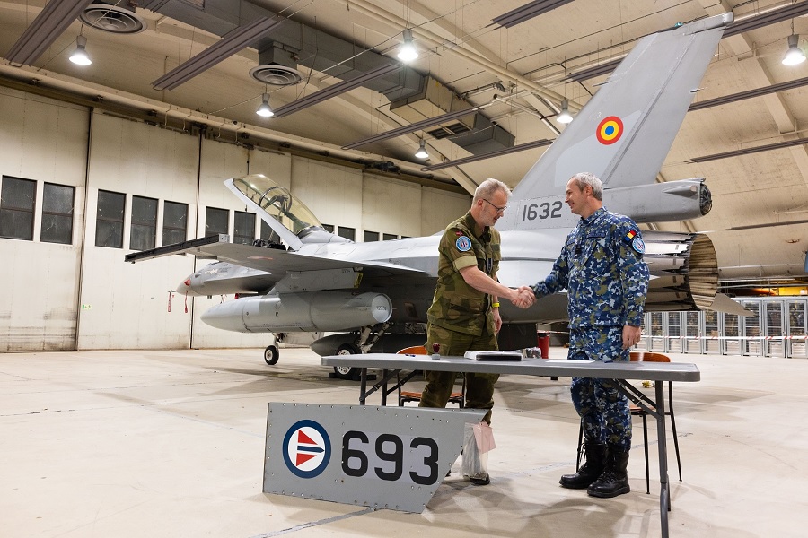 Norway has delivered the first F-16’s to Romania