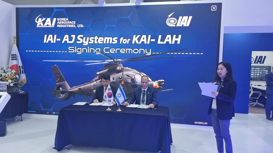 Israel Aerospace Industries (IAI) signed a contract with Korea Aerospace Industries (KAI) to provide its ADA system for the Light Armed Helicopter (LAH) 2nd Phase Production. Under the contract, IAI will supply its ADA system, a GPS Anti-Jamming solution capable of suppressing interferences from multiple jammers from various directions, for serial installation on LAH platforms.