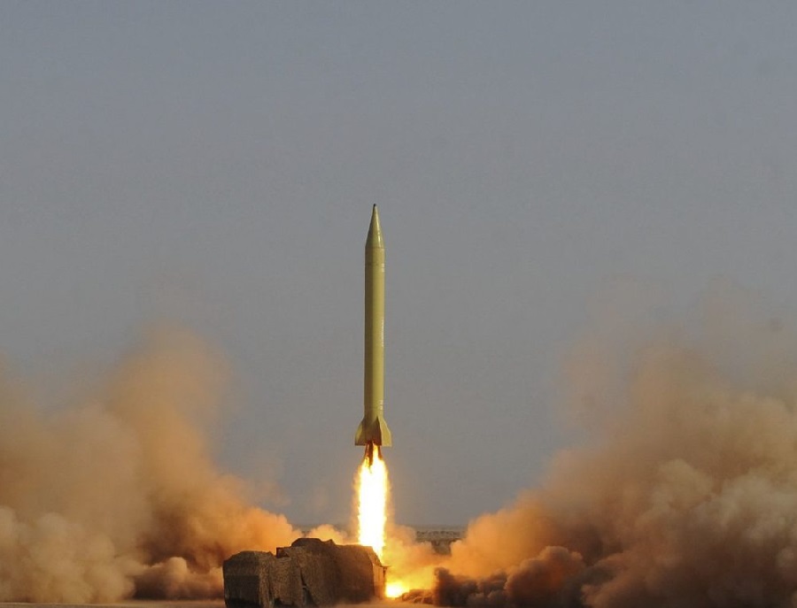 Shahab-3 ballistic missile.