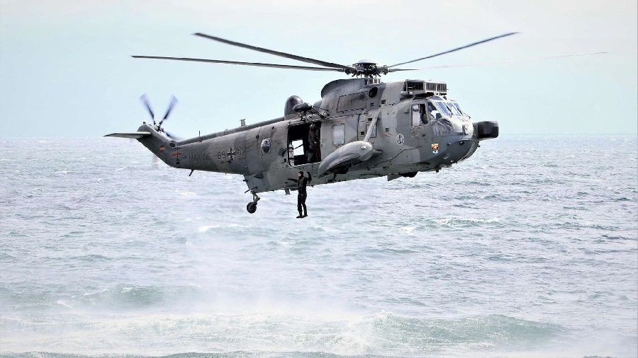 Germany has committed to transferring six Sea King Mk41 multi-purpose helicopters to Ukraine, marking its first-ever transfer of military helicopters to the country. This announcement was made by German Defence Minister Boris Pistorius following the 18th meeting of the Contact Group on Defence Issues in the Ramstein format.