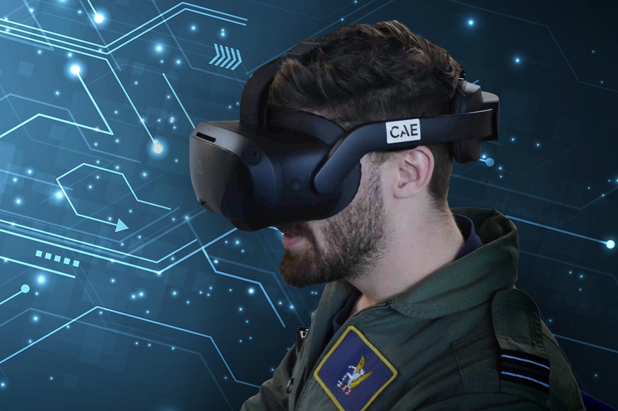 Virtual Reality headsets and dynamic VR training environments procured by DE&S are being used to help train the next generation of RAF helicopter aircrew to fly and operate the Puma and Chinook.