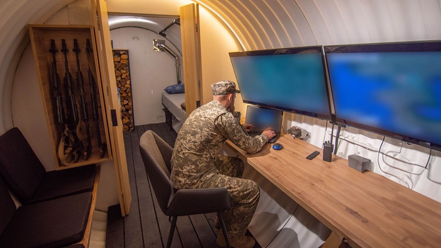 Metinvest Group has launched the production of steel underground command posts, which protect military personnel from the effects of shelling and command teams on the front line. The first unit, which accommodates 30 servicemen, has already been delivered to the ground forces of Ukraine free of charge and installed in one of the fiercest hotspots on the front line.