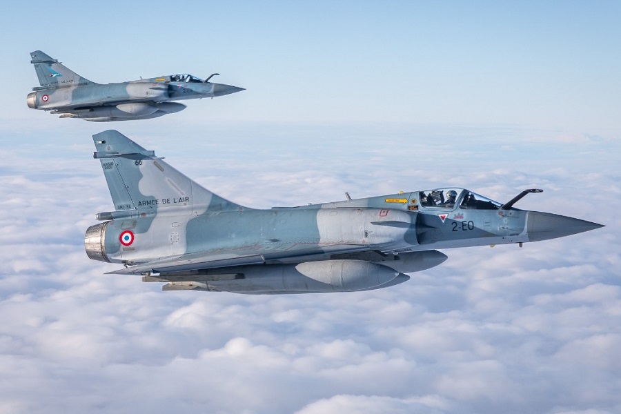 Allied aircraft from Belgium, France and Lithuania flew training missions above Lithuania on January 23, conducting close formation flights and aerial combat drills to demonstrate capabilities and hone flying skills.