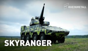 The Oerlikon Skyranger is a mobile ground based air defence (GBAD) system which can be deployed against air targets at short and very short range and against ground targets.