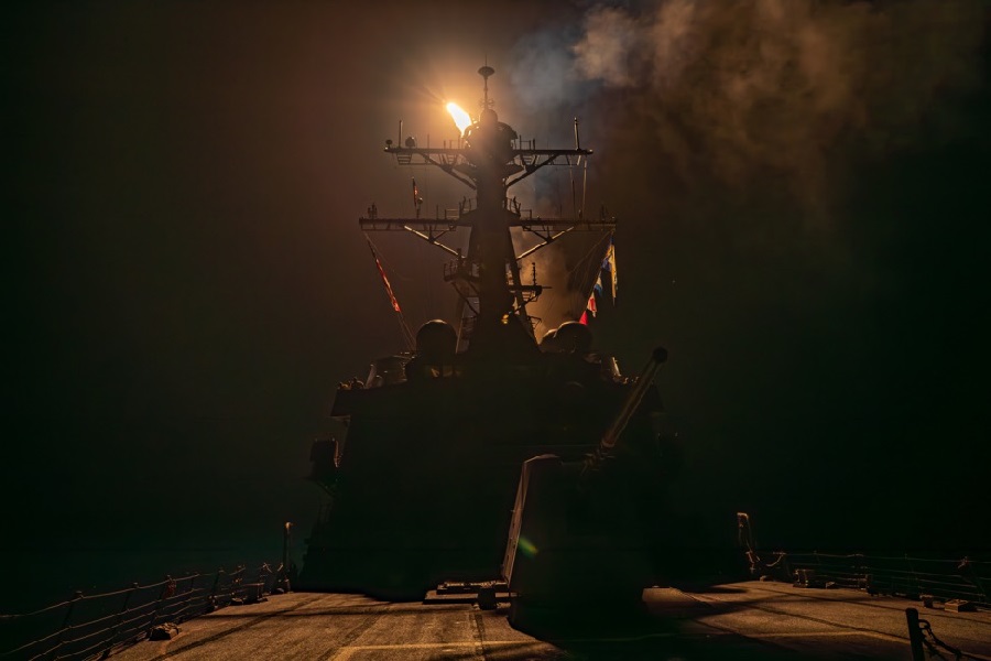 This strike was conducted by the USS Carney (DDG 64) using Tomahawk Land Attack Missiles and was a follow-on action on a specific military target associated with strikes taken on Jan. 12 designed to degrade the Houthi’s ability to attack maritime vessels, including commercial vessels.