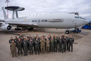 For the first time ever, the NATO Airborne Early Warning and Control Force (NAEW&CF) conducted command and control (C2) operations on Friday, Feb. 9, 2024, with an all-female aircrew composition.