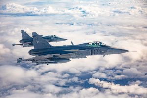 Saab has signed a contract with the Swedish Defence Materiel Administration (FMV) and received an order for four additional Gripen C fighter aircraft for Hungary.