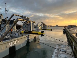Kraken Robotics Inc. announced the completion of all deliveries and the successful sea acceptance of all systems for its mine-hunting sonar equipment under the Royal Danish Navy Minehunting sonar upgrade program.